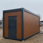 Premium Bürocontainer 6,00 x 2,44 Tür Stirnseitig