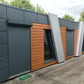 Bürocontainer 10,00 x 6,00 m Typ Dublin
