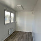 Bürocontainer 6,00 x 2,44 Glastür mit Rollladen