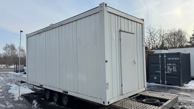 Gebrauchter Büro- / Mannschaftscontainer 20’ 6.055 × 2.438 mm