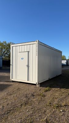 Gebrauchter Büro- / Mannschaftscontainer 20’ 6.055 × 2.438 mm