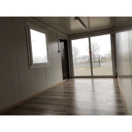 BÜROCONTAINER 6 X 2,40 HOLZFARBE